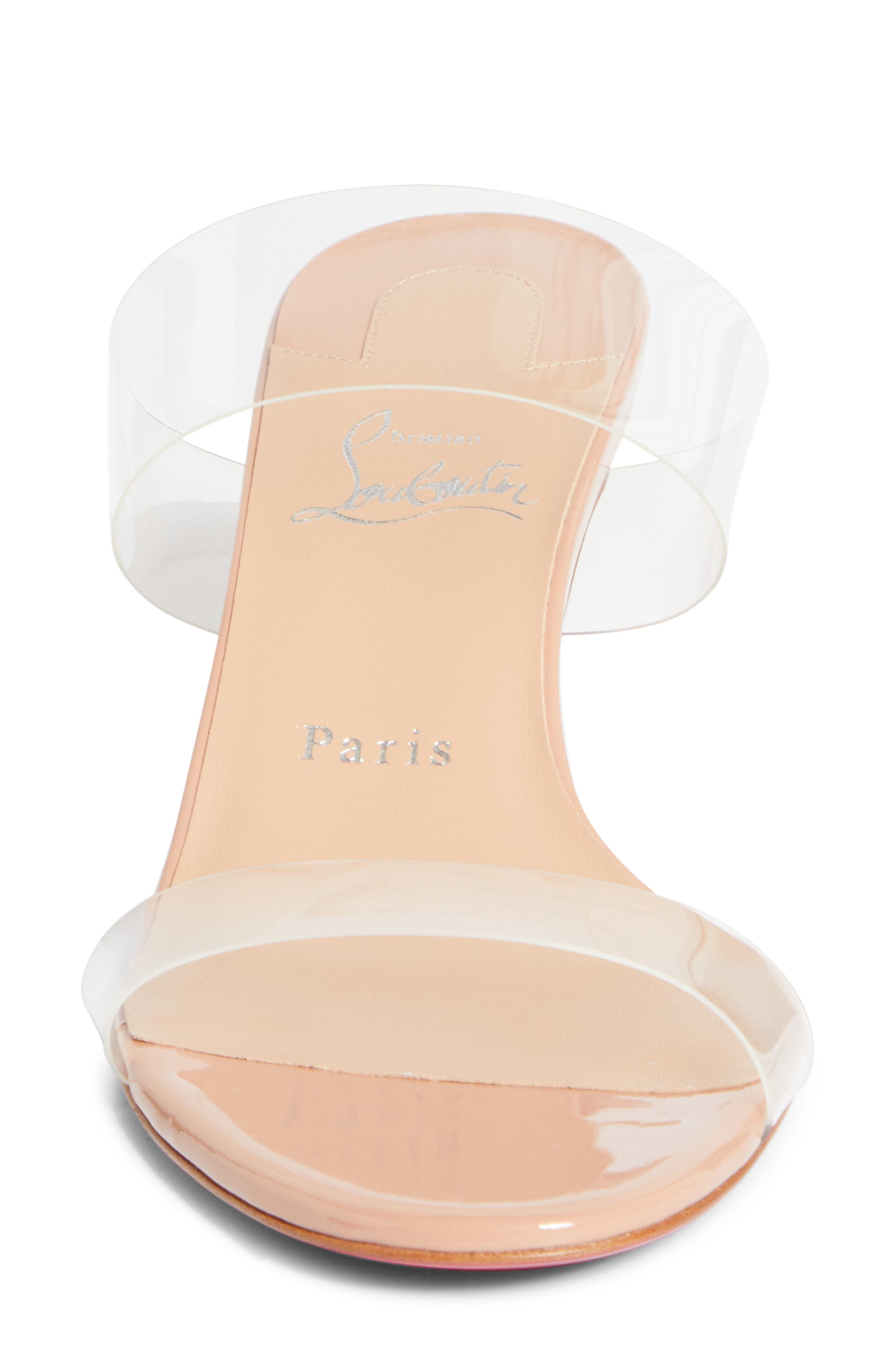 Christian Louboutin Just Nothing Sandal in Blush/Lin Blush at Nordstrom - 4
