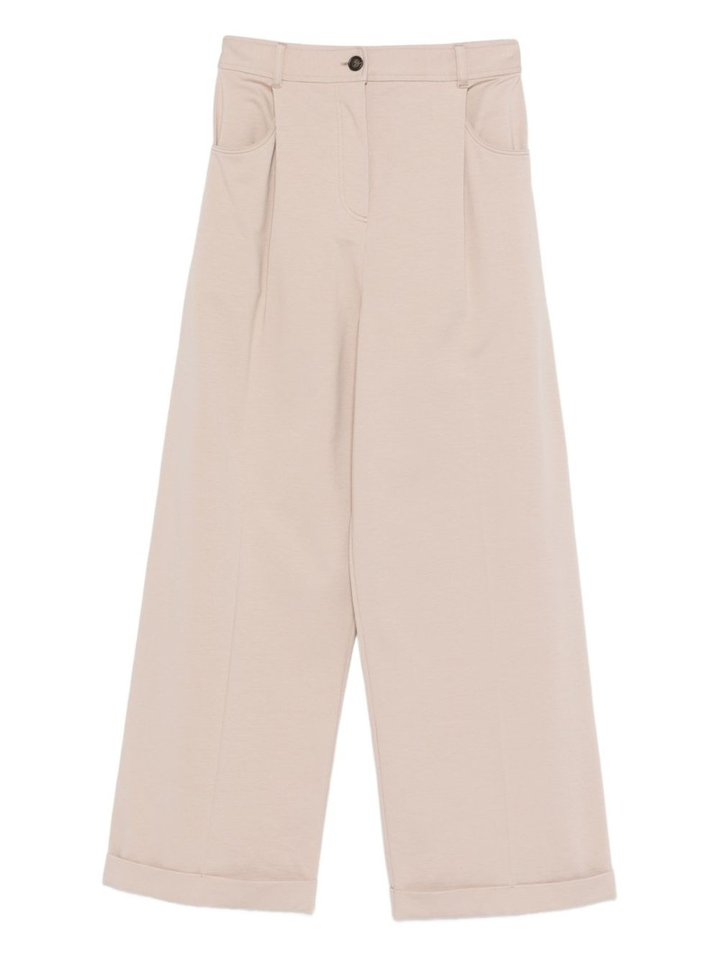 cuffed-hem trousers 1