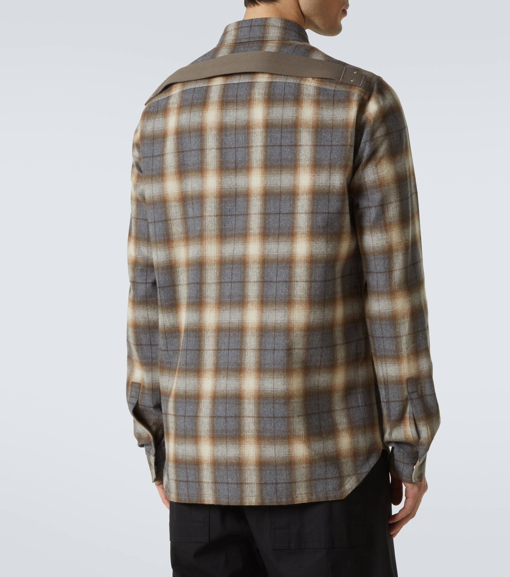Plaid cotton shirt - 4