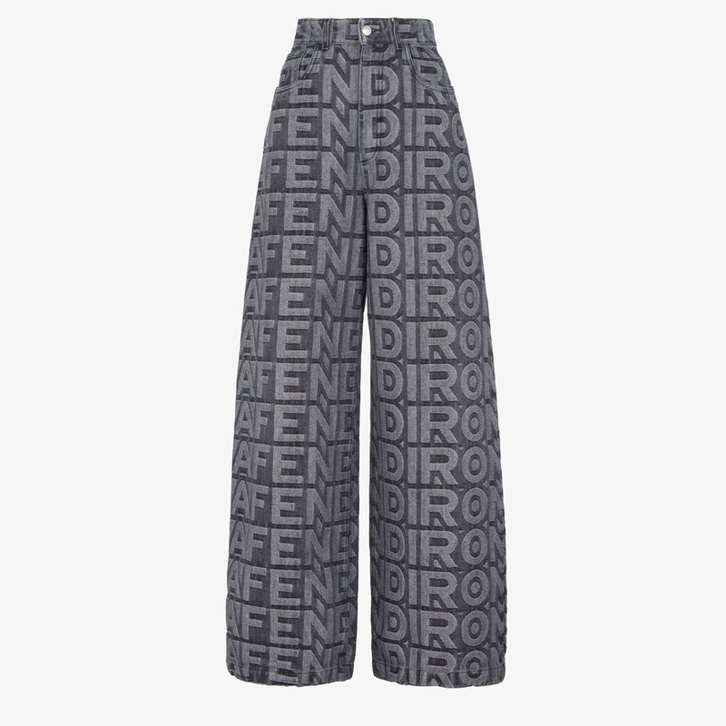 Black denim Fendi Roma Capsule pants 1