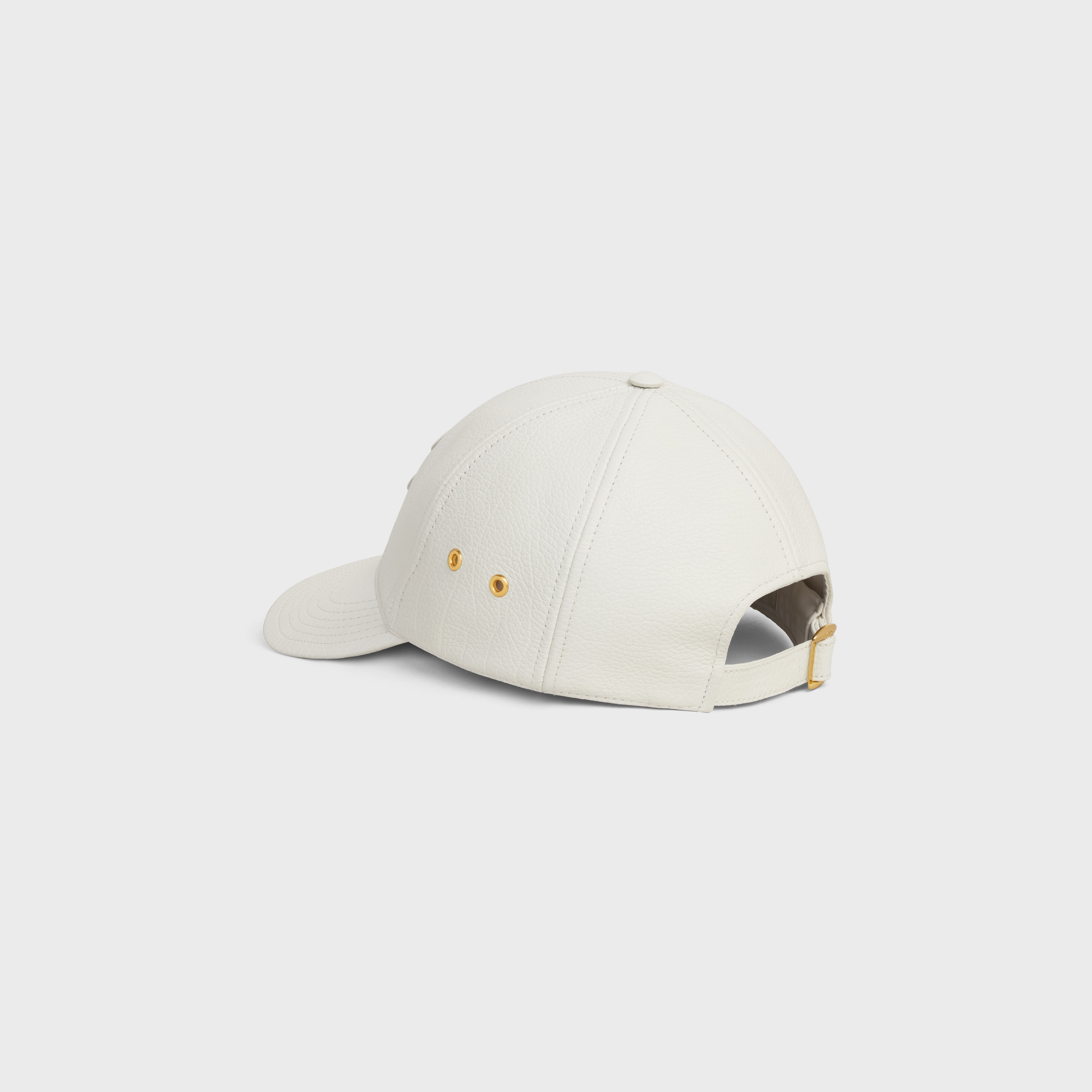 triomphe baseball cap in calfskin - 4