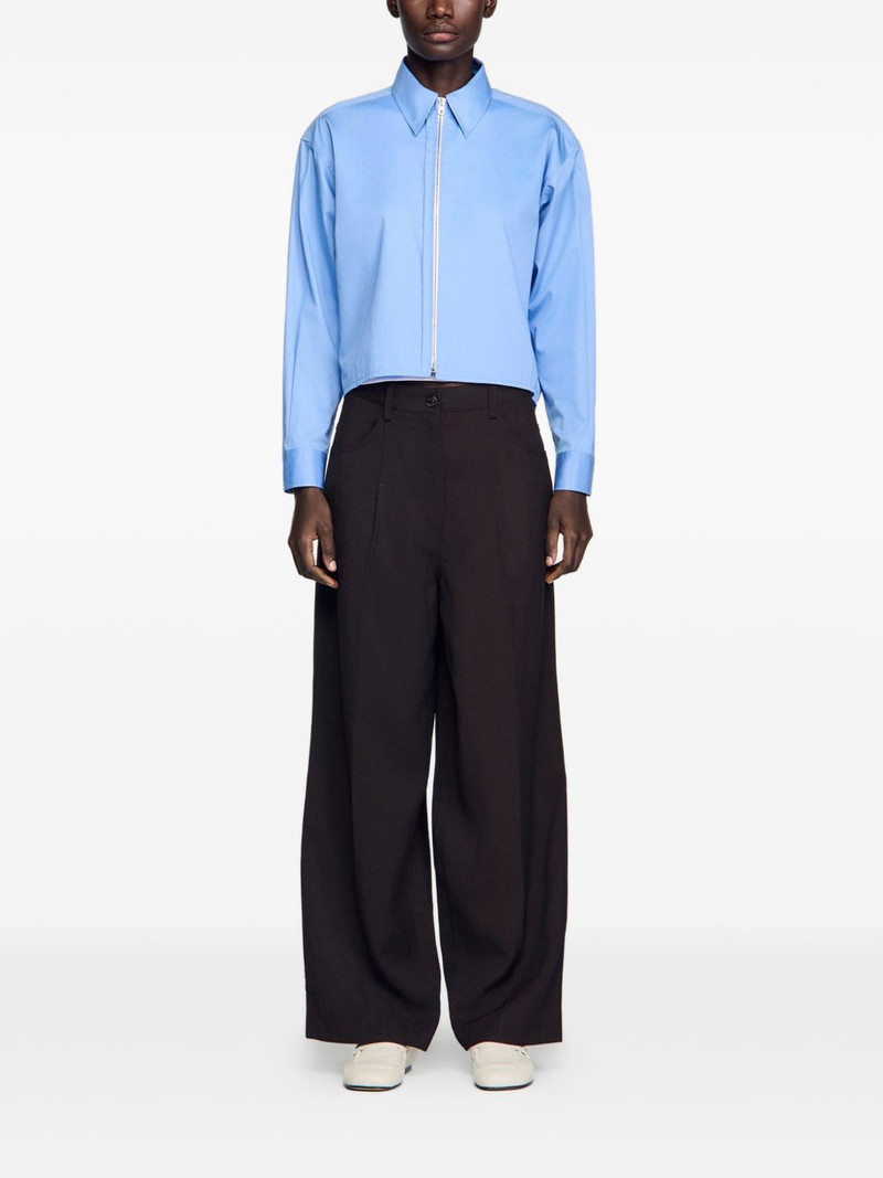 Sandro zipped shirt outlook