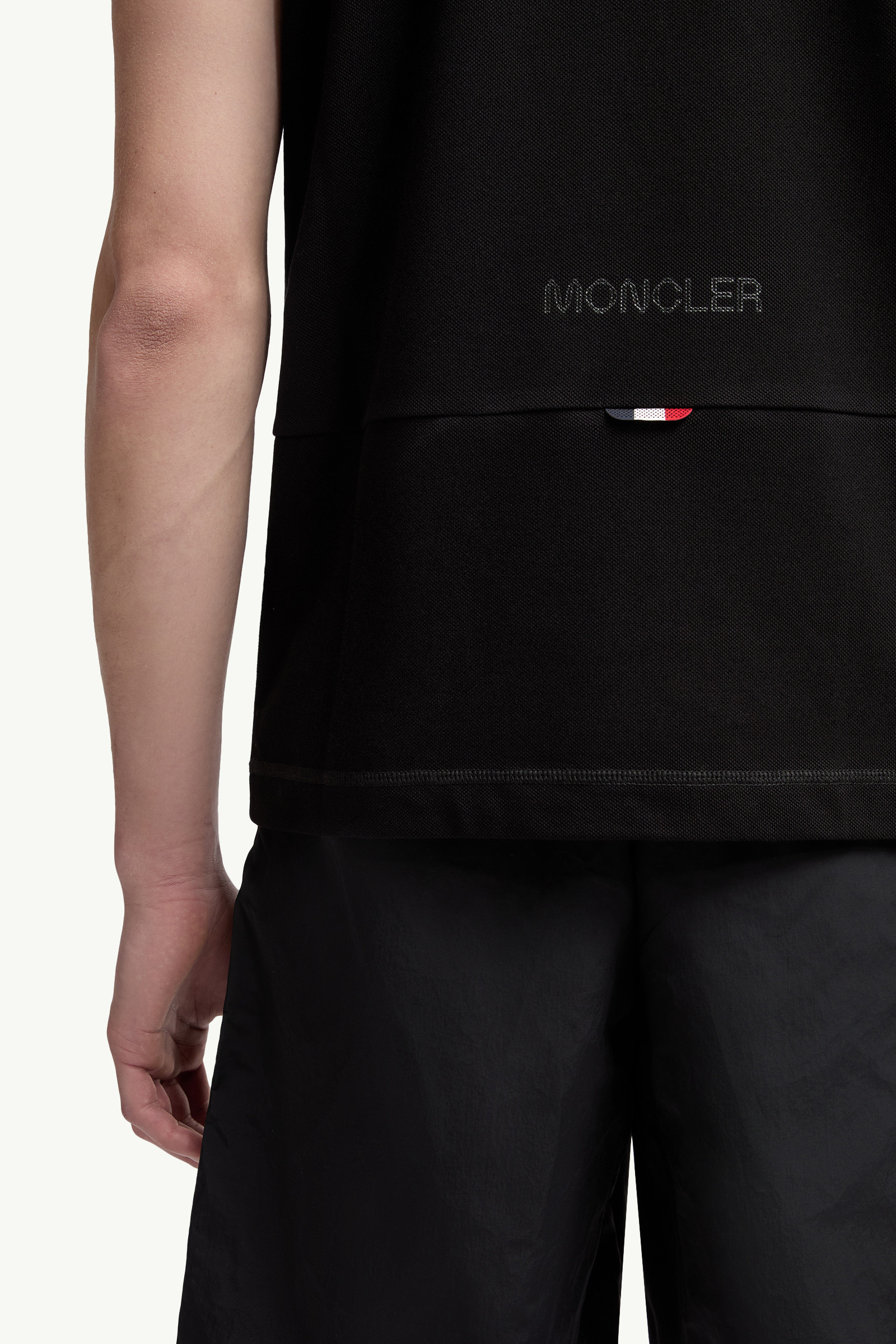 Logo Patch Cotton Piquet Polo Shirt - 6
