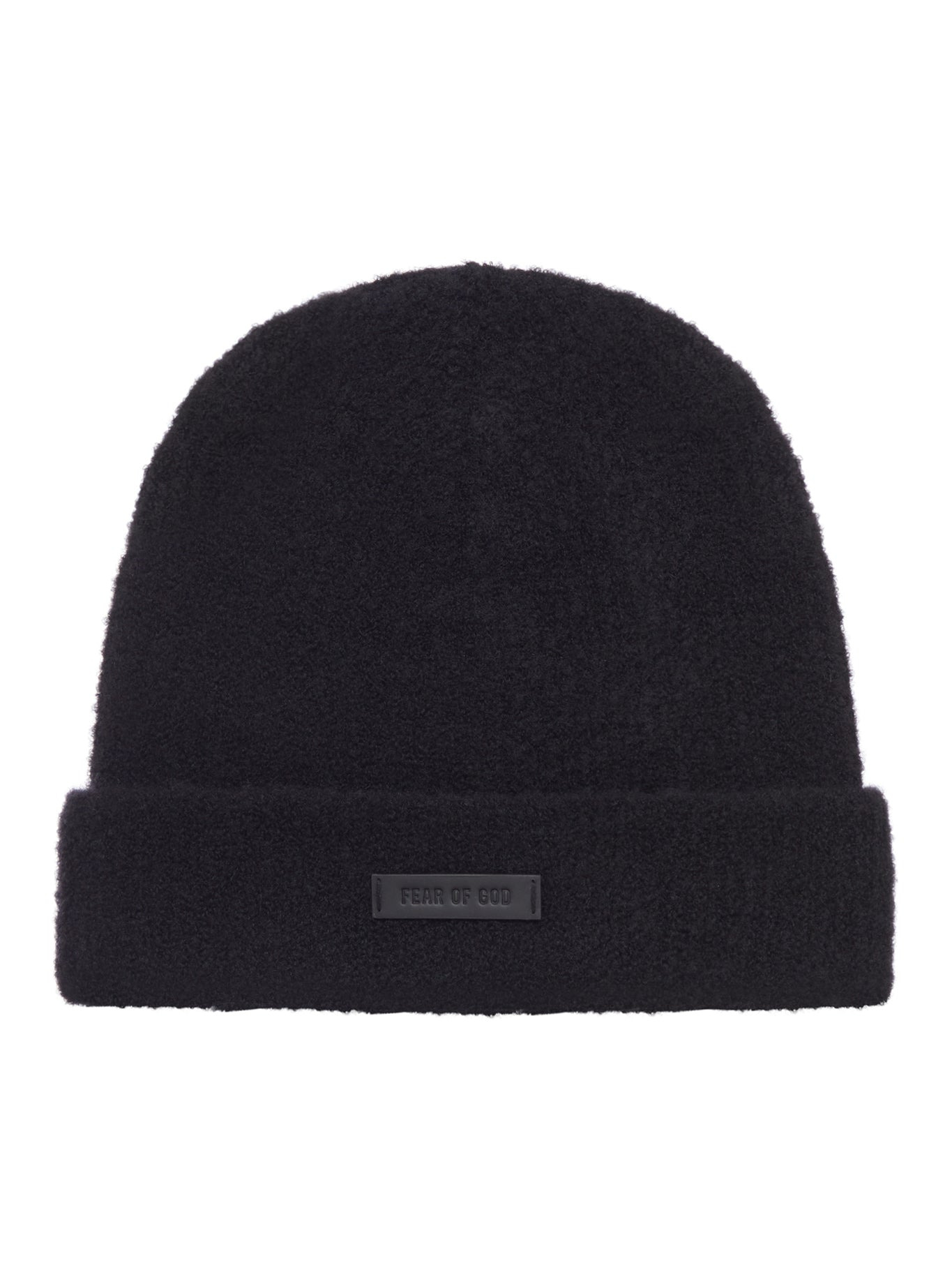 BOUCLE KNIT HAT - 1