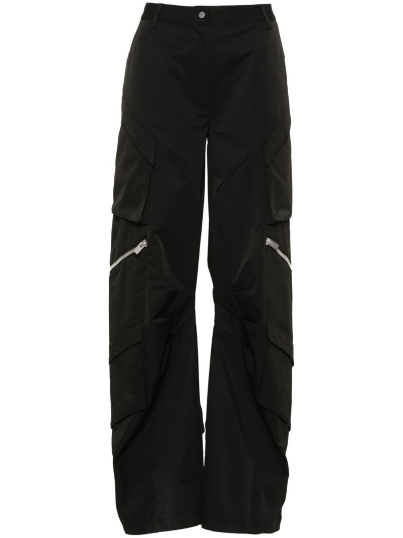 cotton straight trousers 1