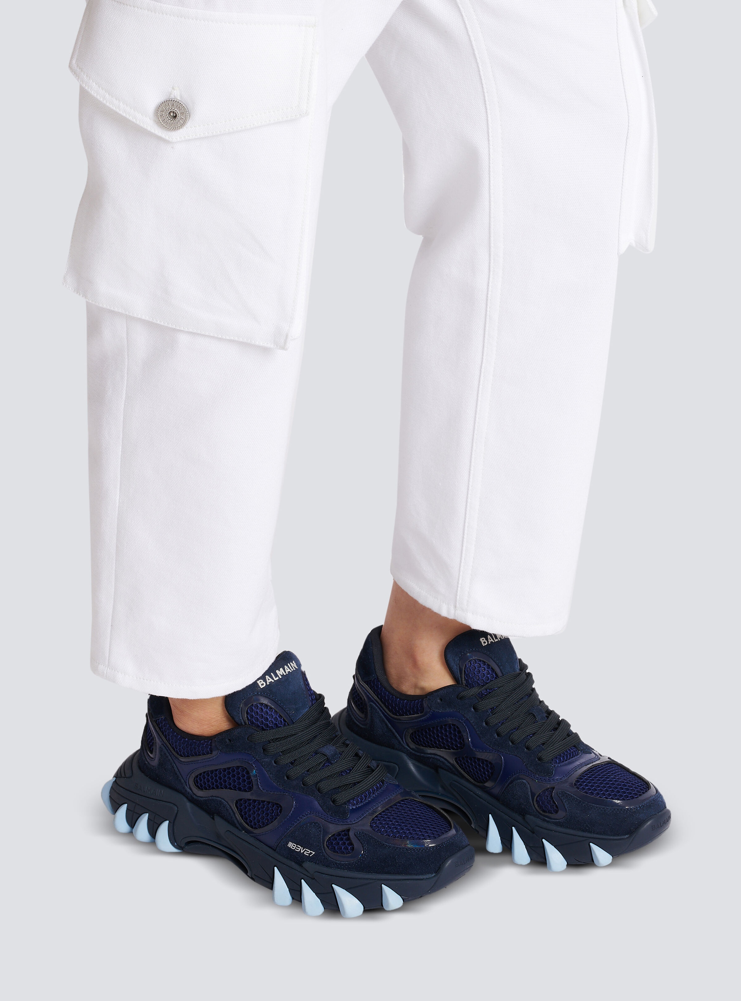 B-East trainers in suede and mesh - 10