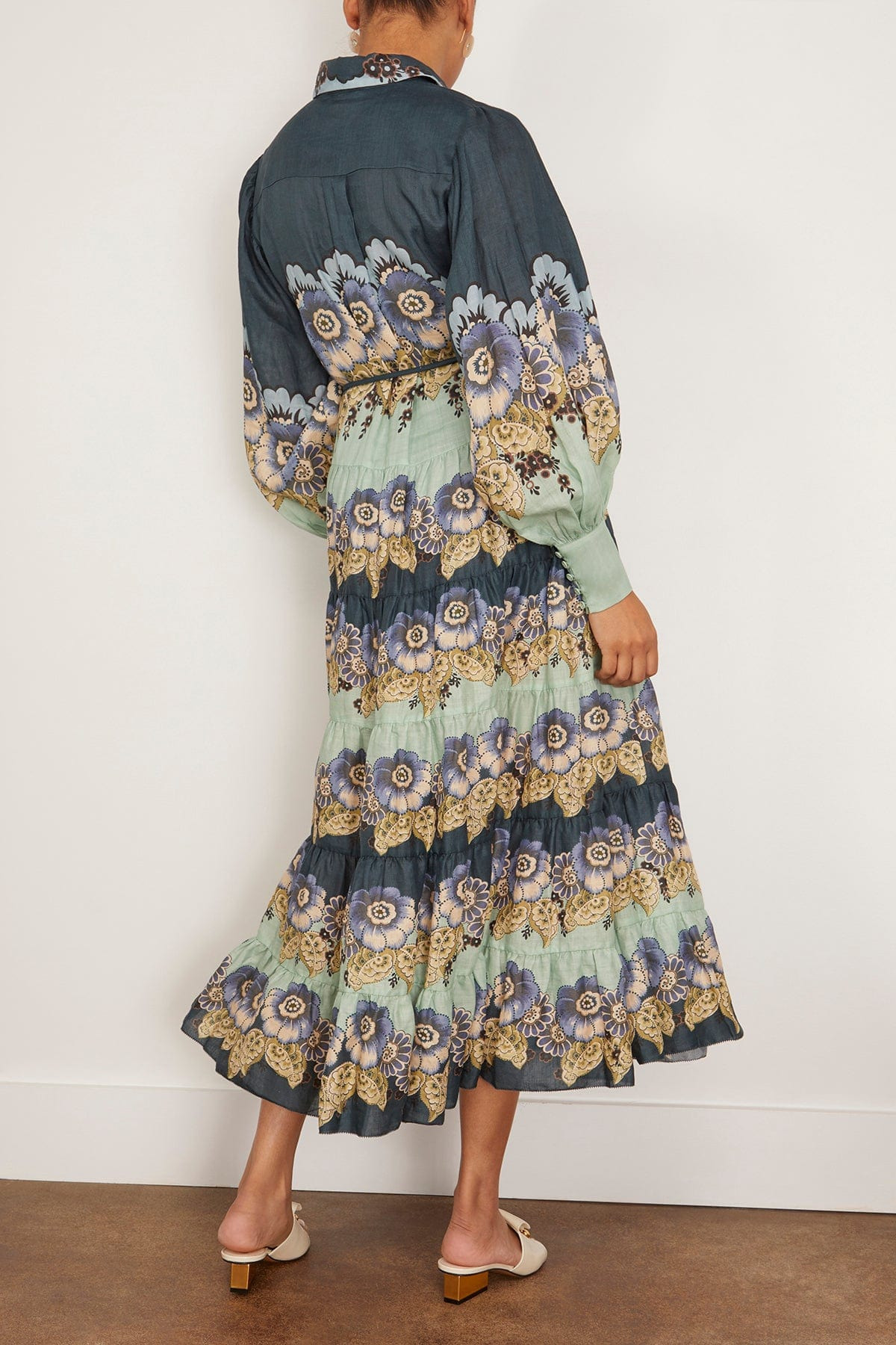 Madalena Shirtdress in Blue - 5