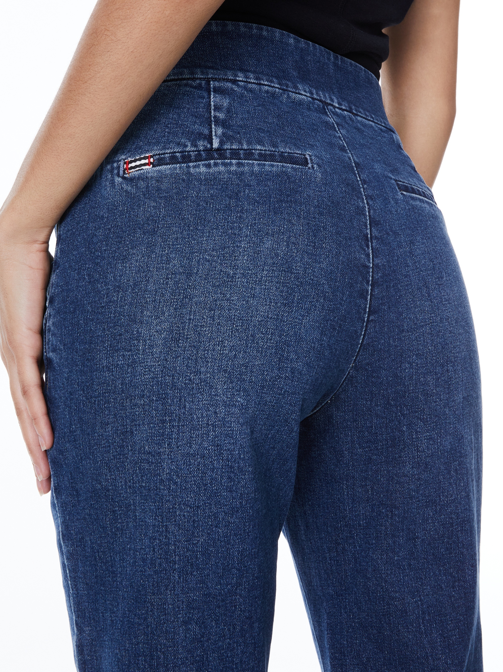 DYLAN HIGH WAISTED WIDE LEG JEAN - 4