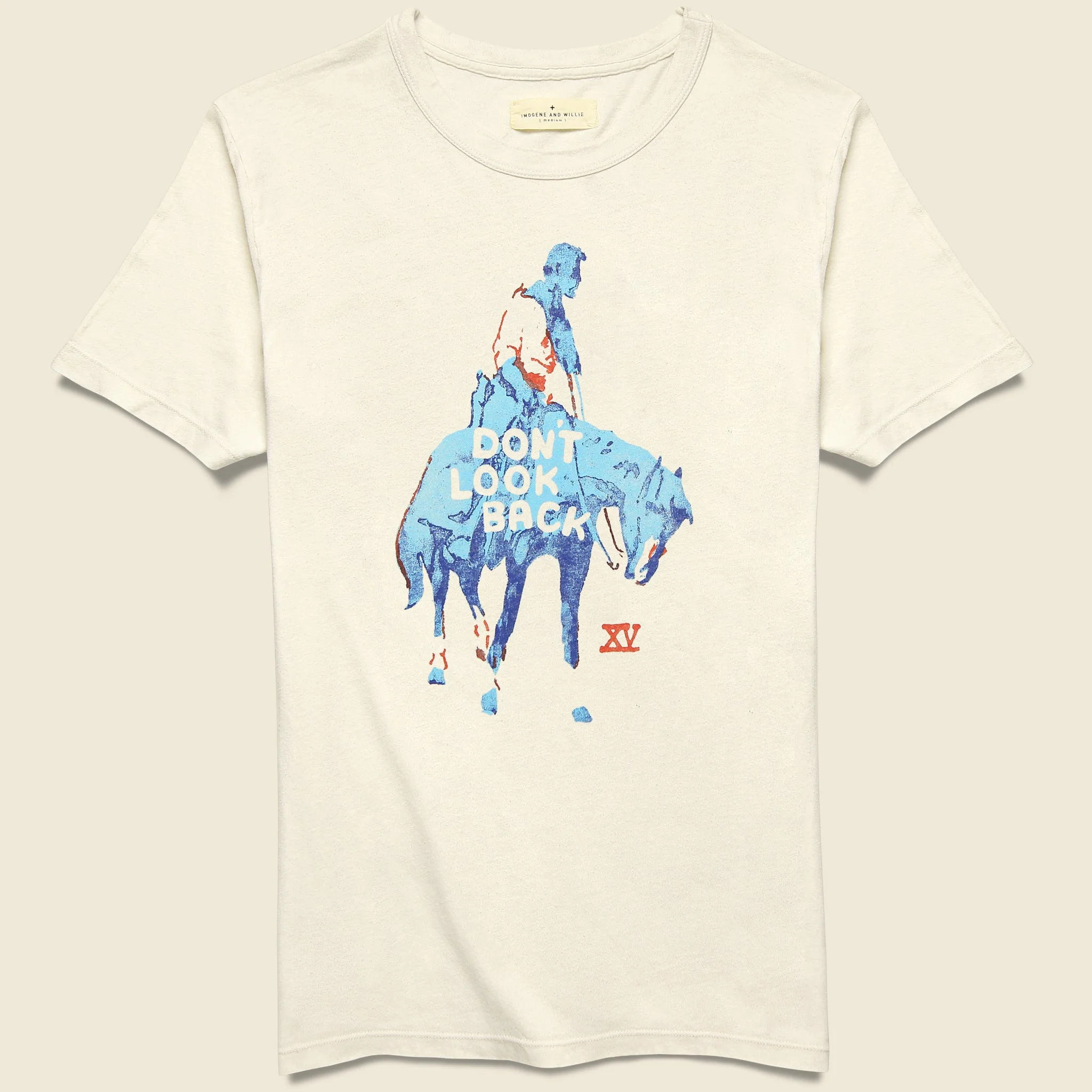 Don't Look Back Tee - Vintage White - 1
