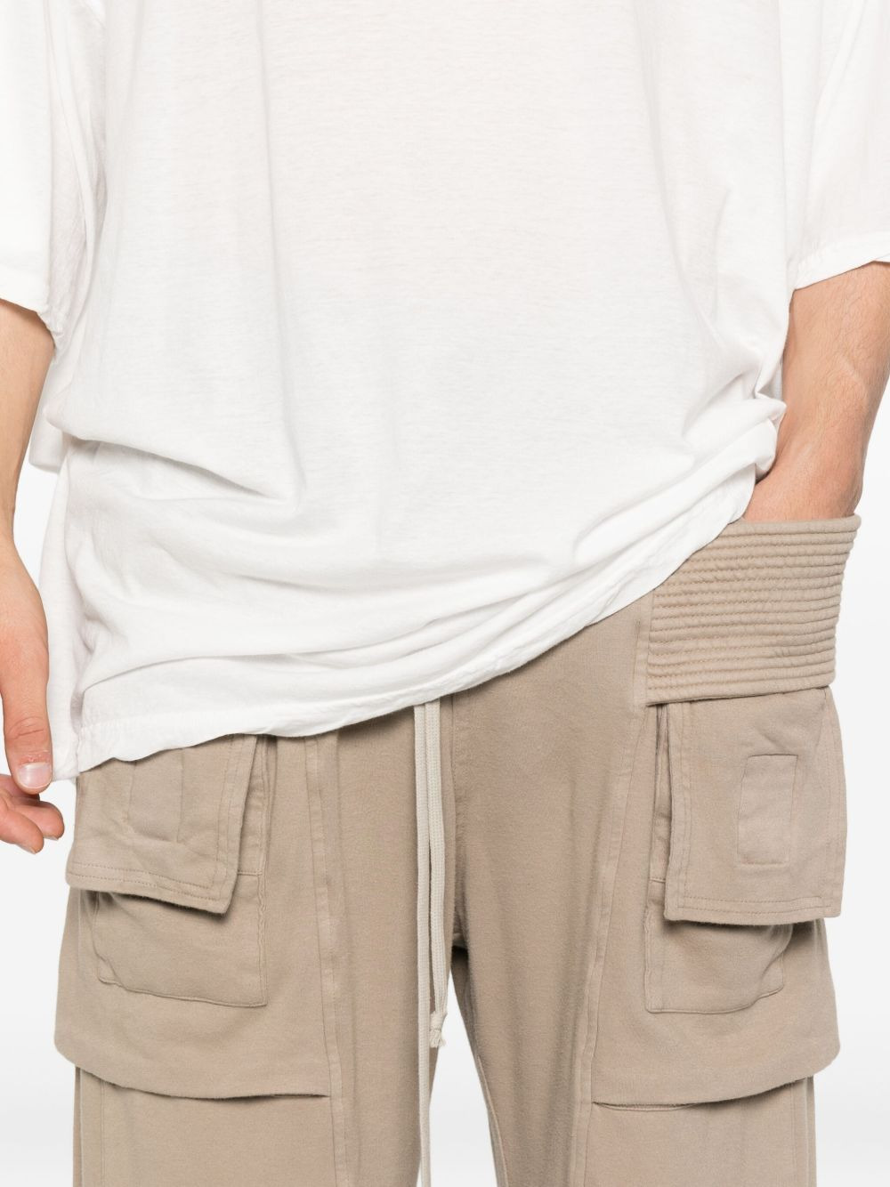 cargo-pocket track pants - 5