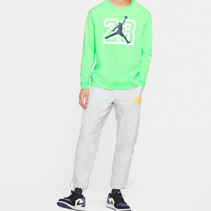 Jordan Air Jordan Legacy AJ13 Long Sleeves Green CW0794-350 outlook