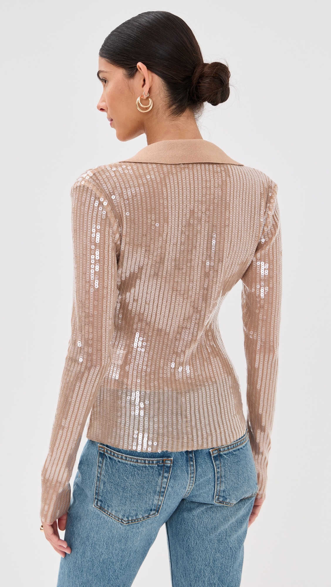 Sequin Mesh Top - 2