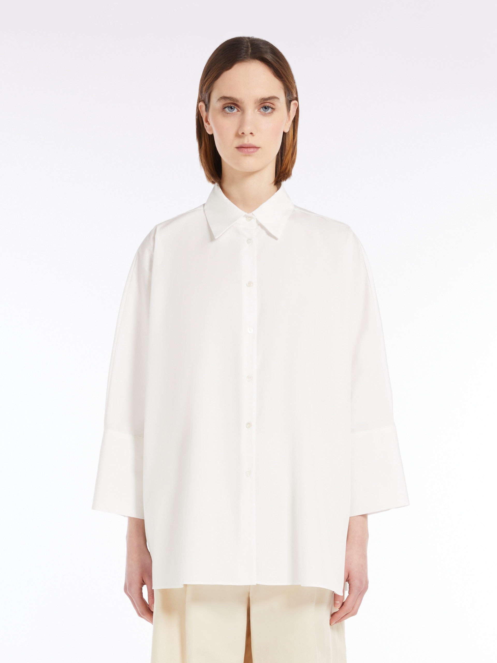 HUDSON Cotton poplin shirt - 3