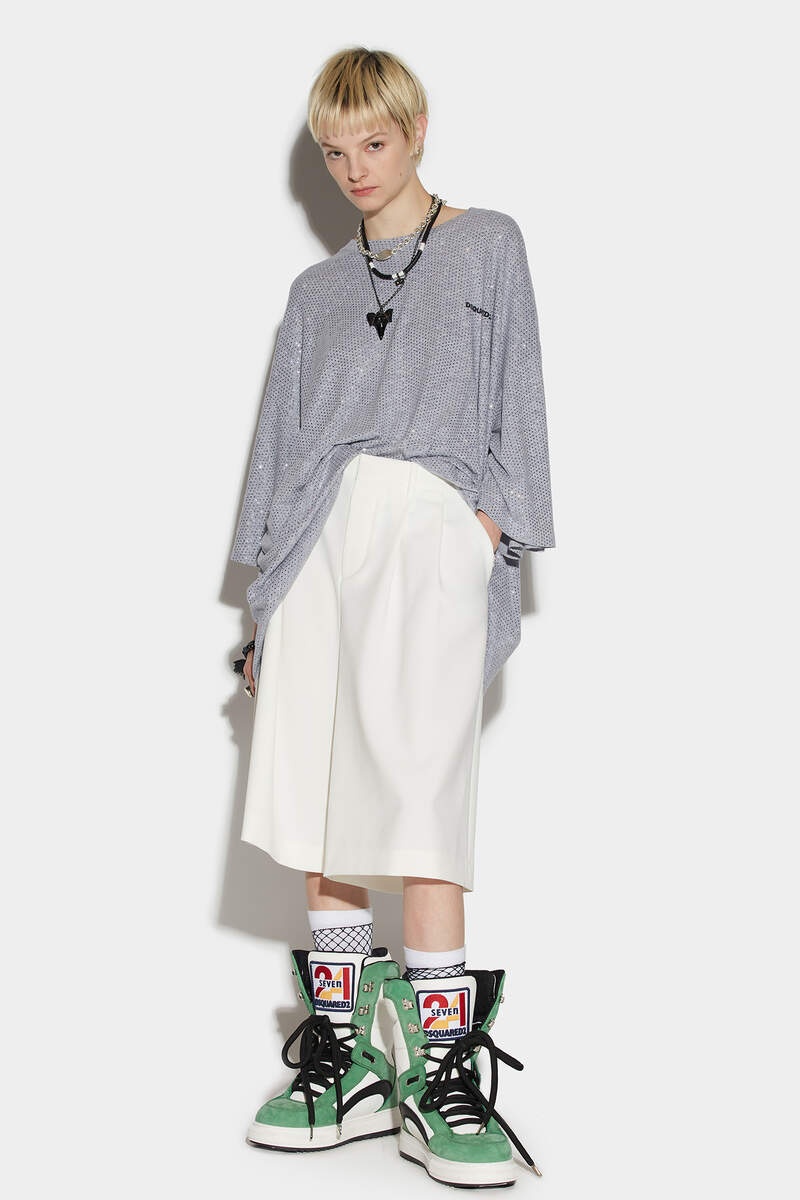 CROPPED-LEG CULOTTES - 3