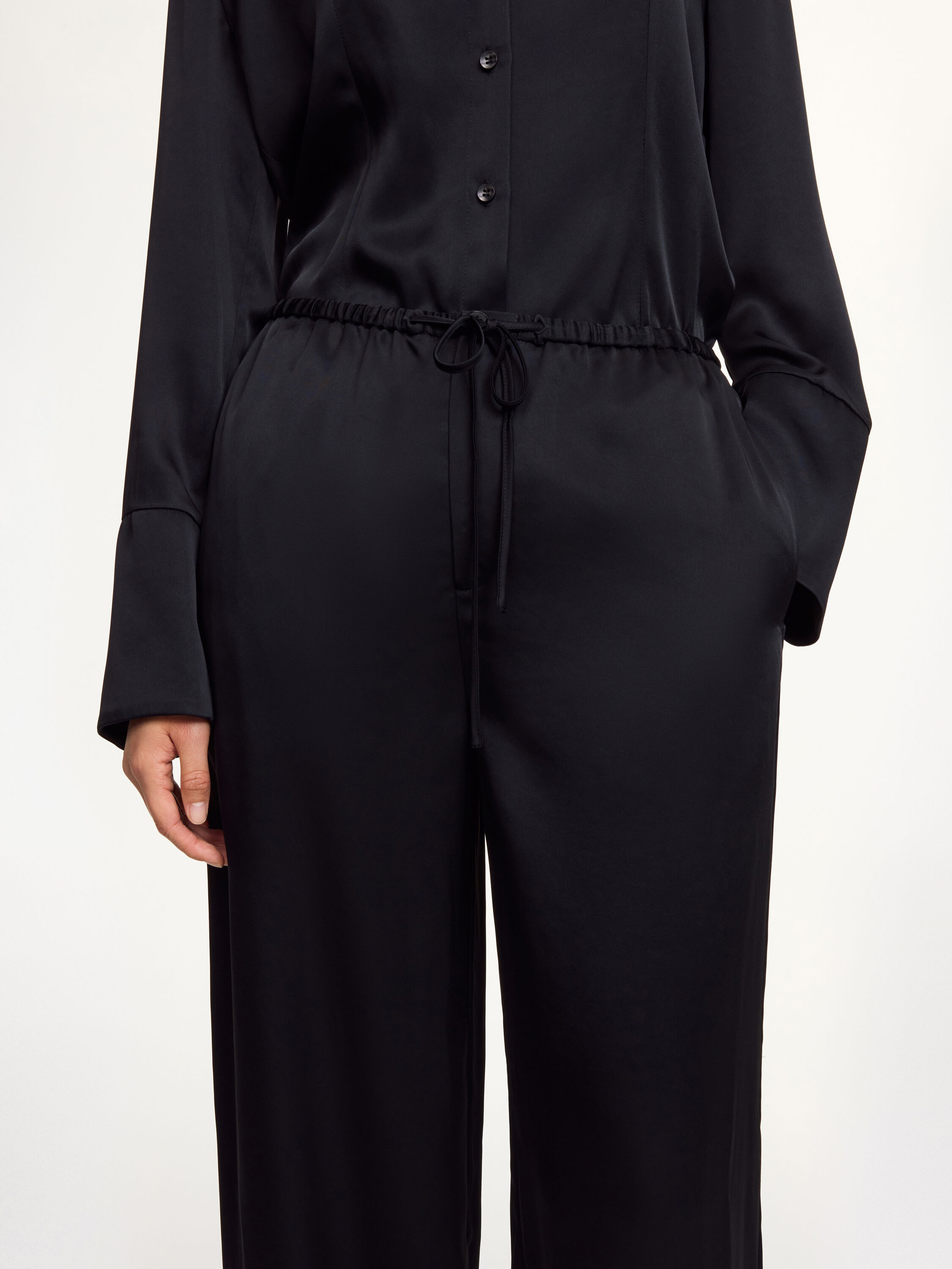 Joanni Satin trousers - 4