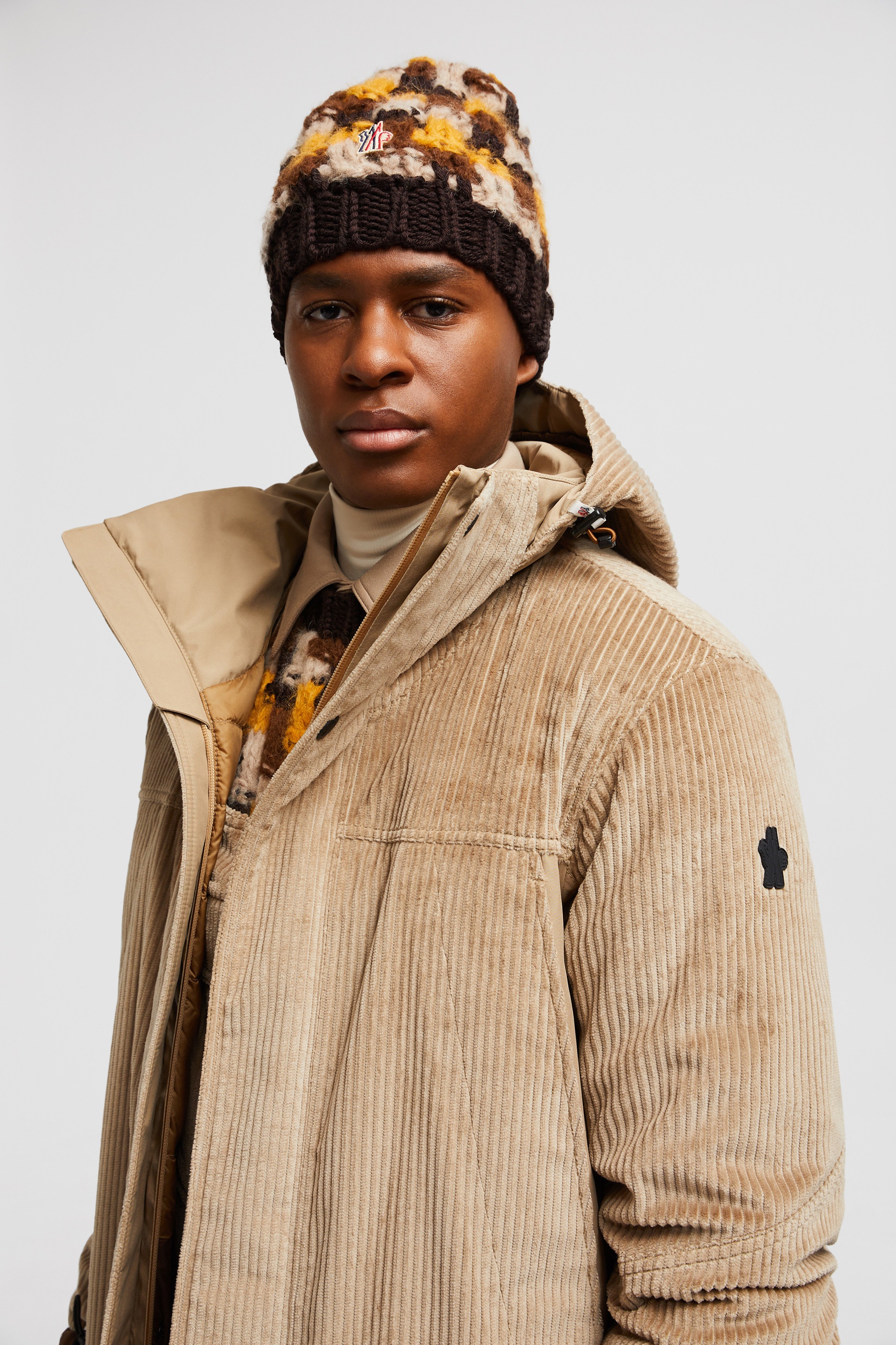 Ettal Corduroy Short Down Jacket - 4