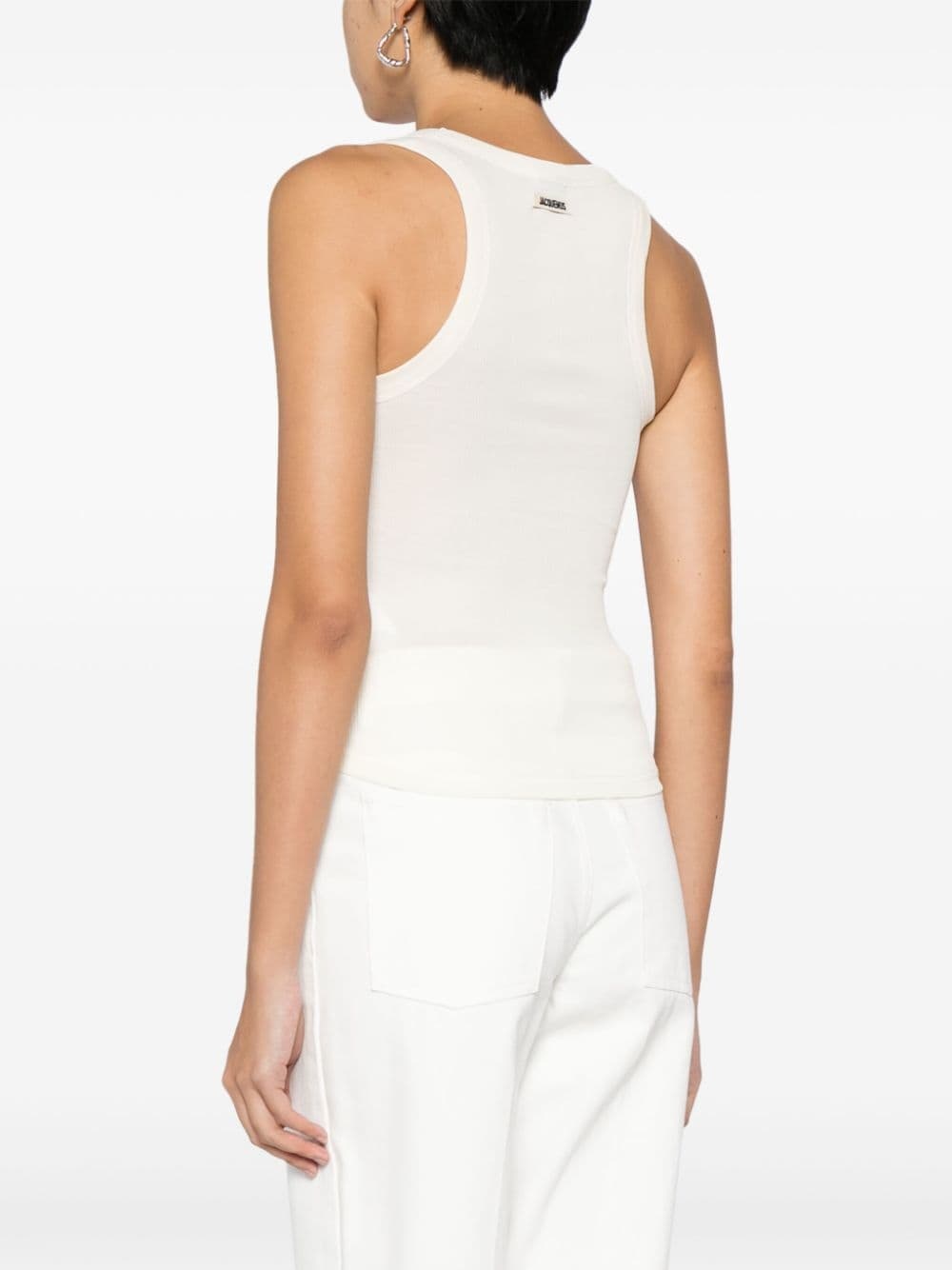 Le Gros Grain cotton top - 4