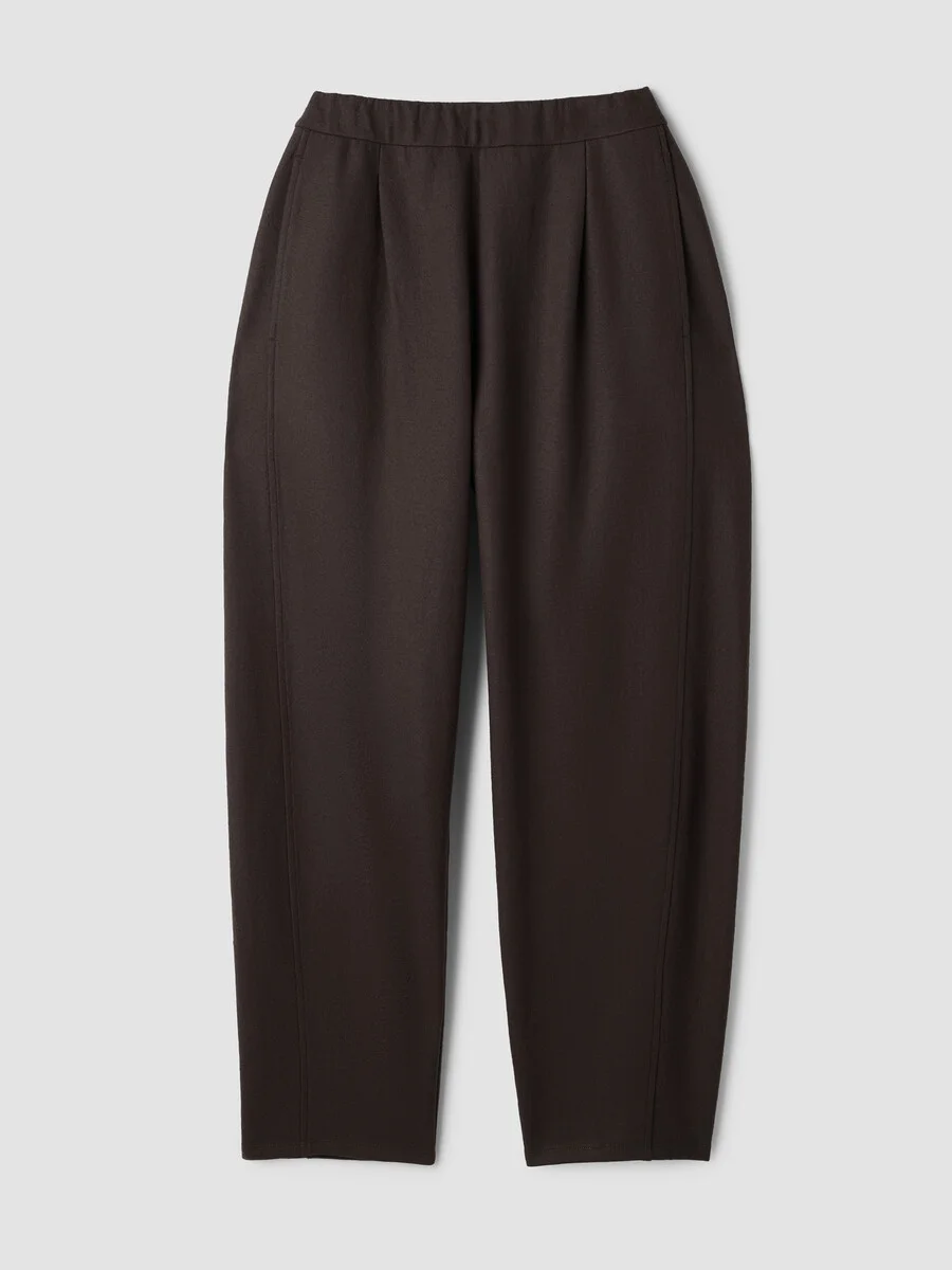 Felted Wool Jersey Lantern Pant in Regenerative Wool - 1