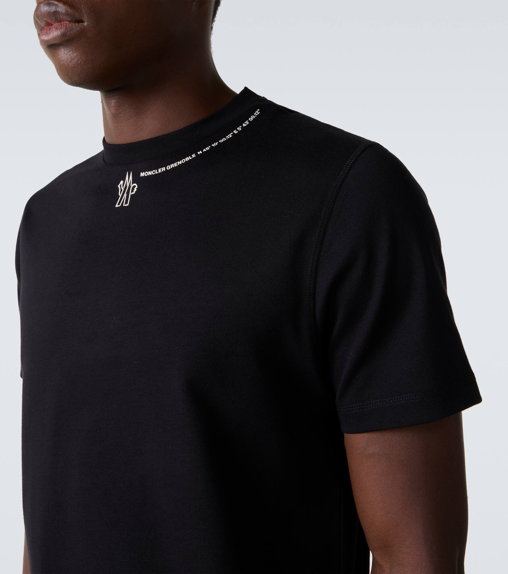 Logo cotton jersey T-shirt - 5