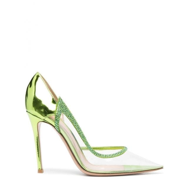 Pumps plexi 105 green - 1