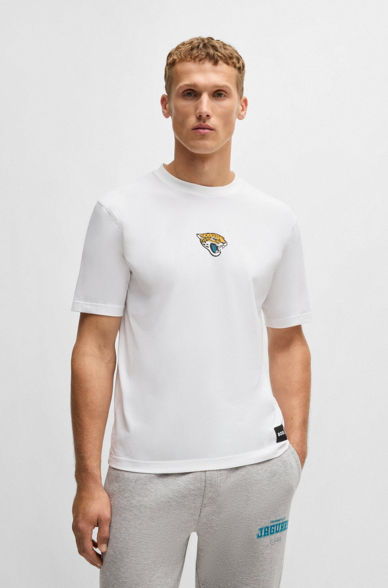 BOSS X NFL STRETCH-COTTON T-SHIRT WITH SPECIAL BRANDING 2