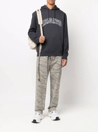 Axel Arigato organic-cotton logo-print hoodie outlook