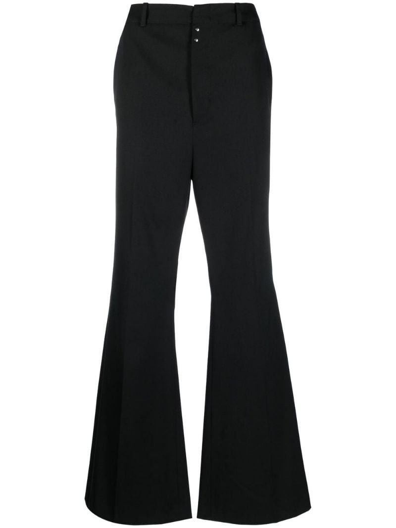 flared tailored trousers 1