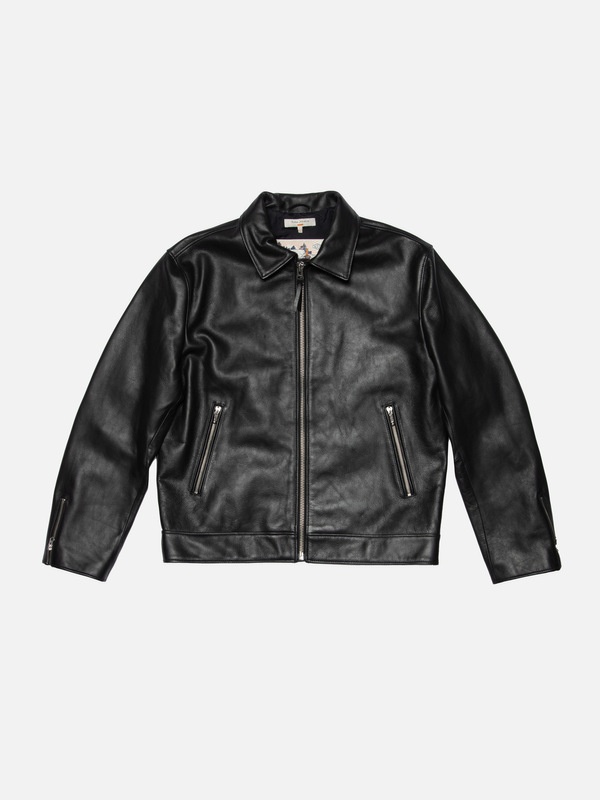 Eddy Rider Leather Jacket Black - 1
