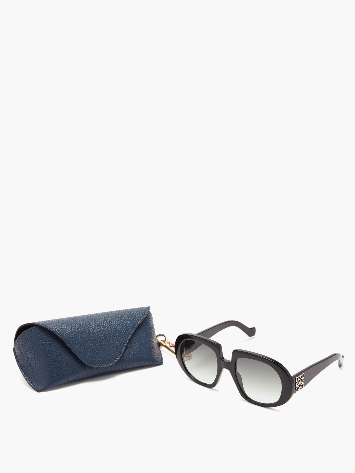 Oversized acetate sunglasses - 5