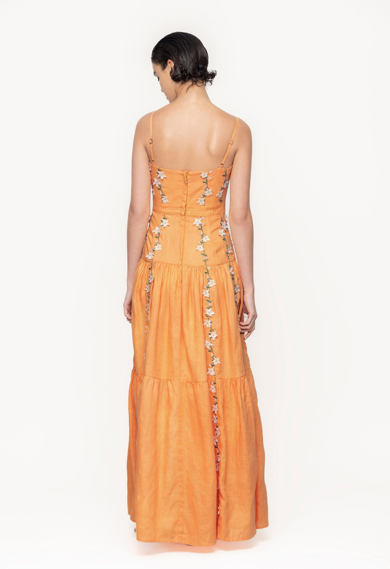 Lima Sabanero Dorado Maxi Dress 4
