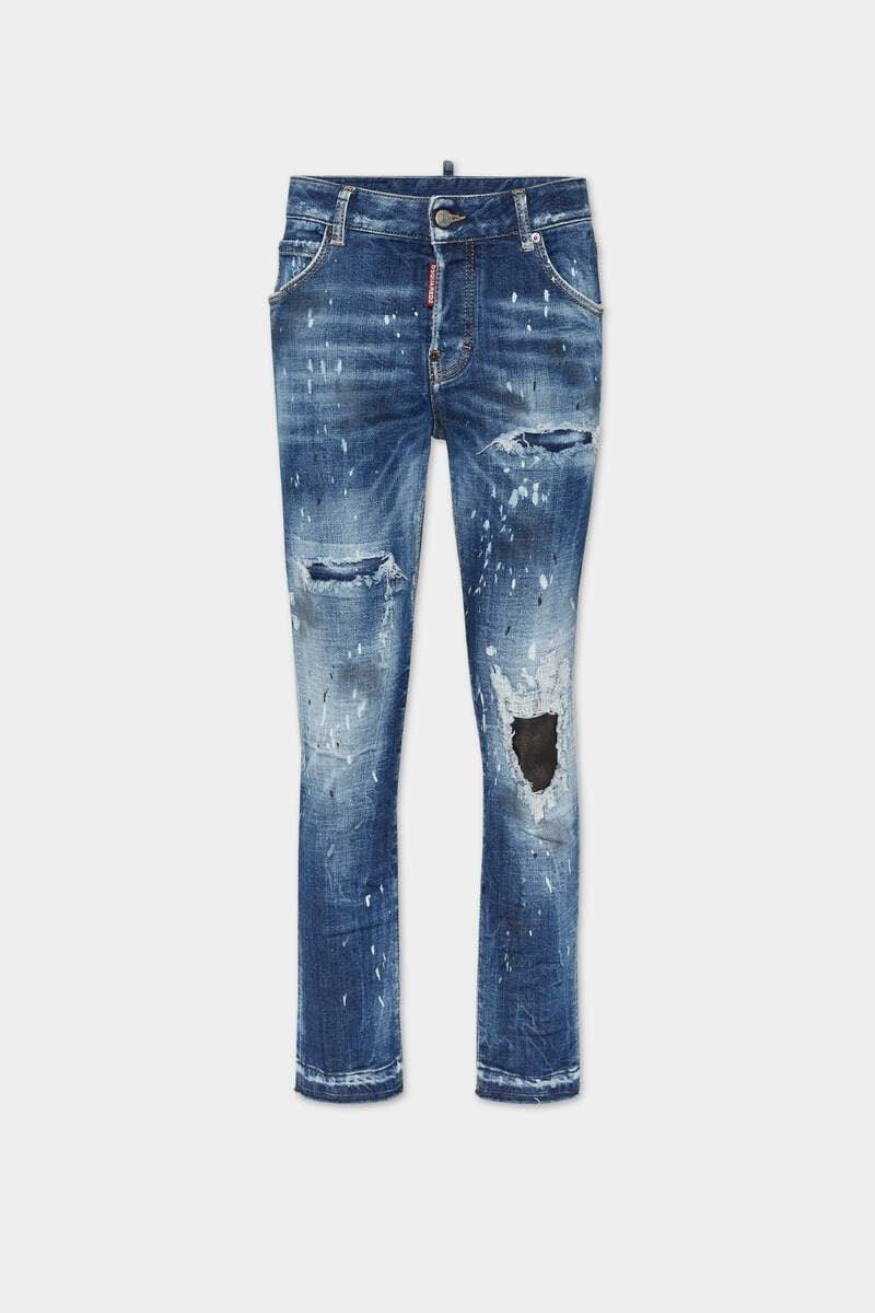 MEDIUM RIPPED WASH 크레이슬 JEANS 1