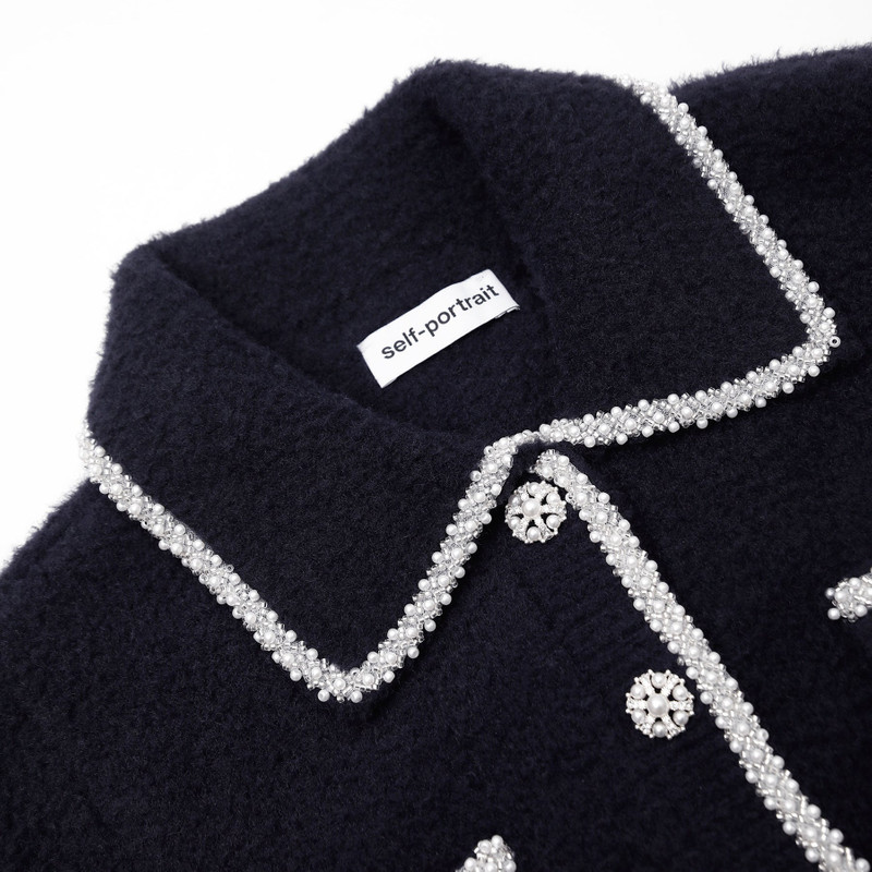 Navy Soft Knit Cardigan 5