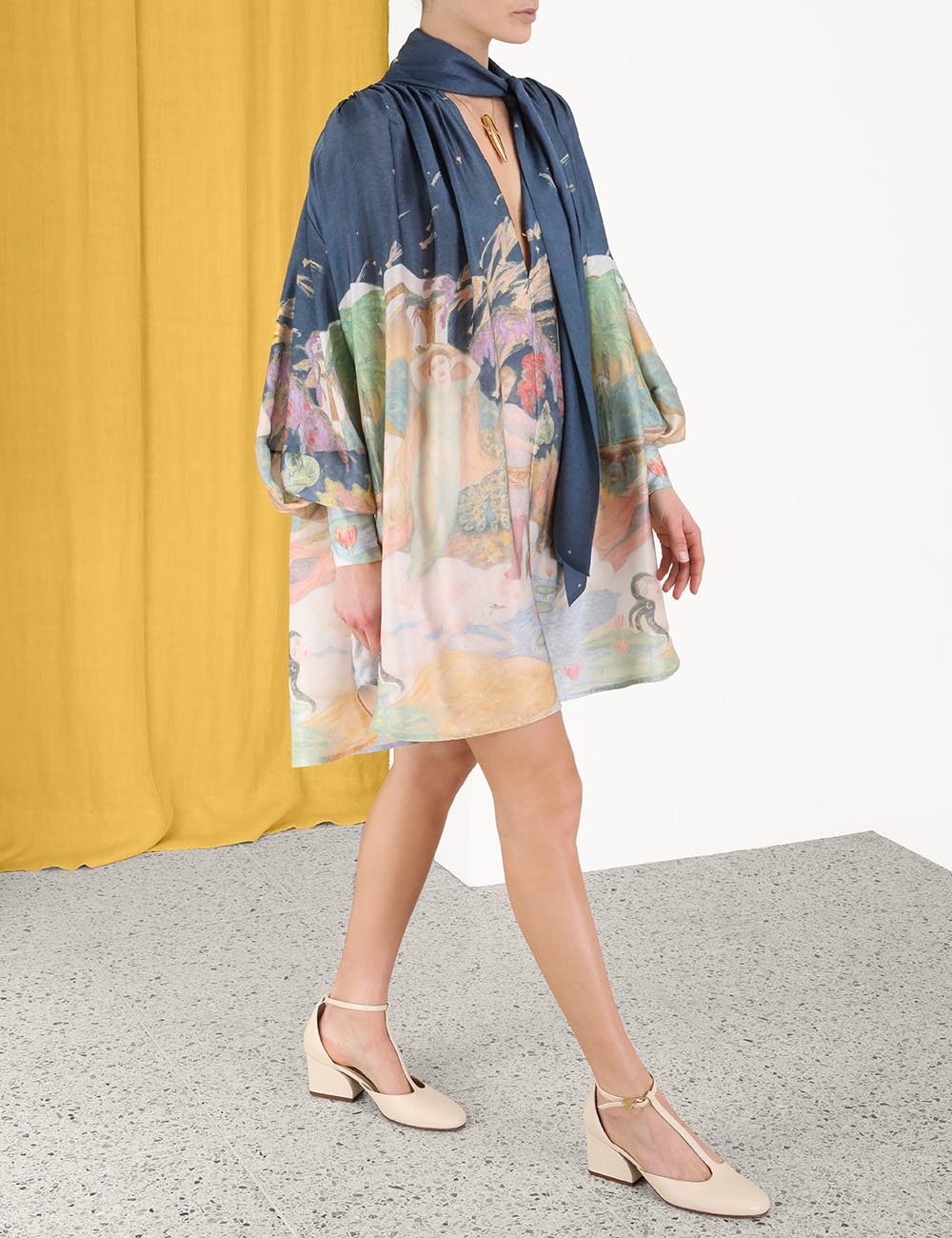 【Zimmermann】LYRICAL BARREL MINI DRESS バーレル ミニドレス Zimmermann LYRICAL BARREL MINI DRESS | REVERSIBLE