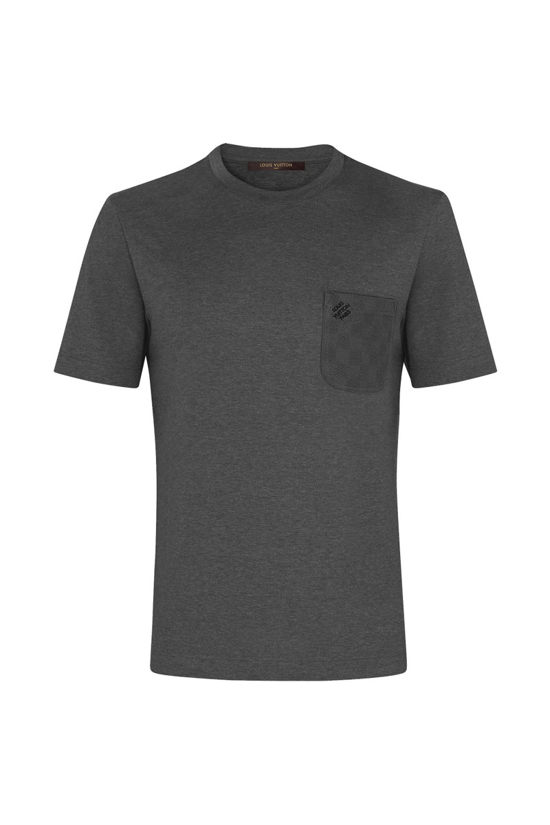 Damier Pocket Crew Neck 1