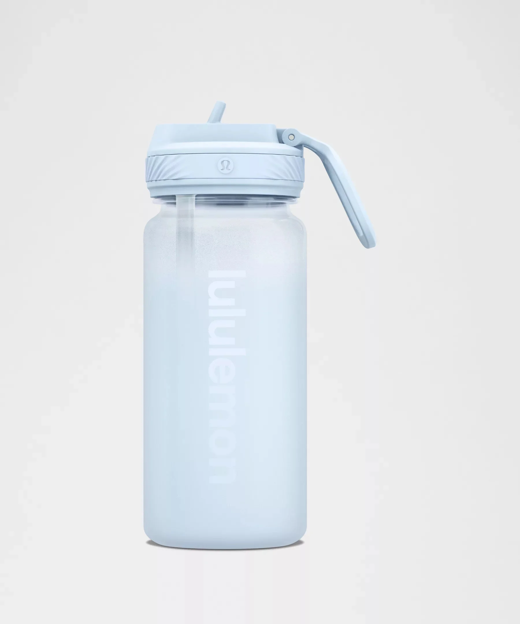 Back to Life Clear Bottle 18oz Straw Lid *Frosted - 1