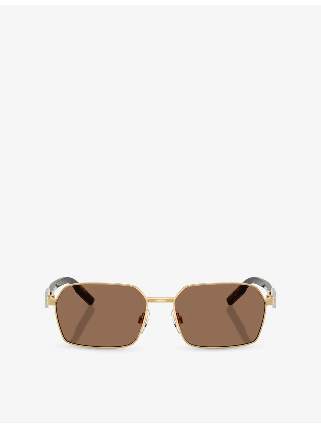 DG2316 Irregular-Frame Metal Sunglasses - 1