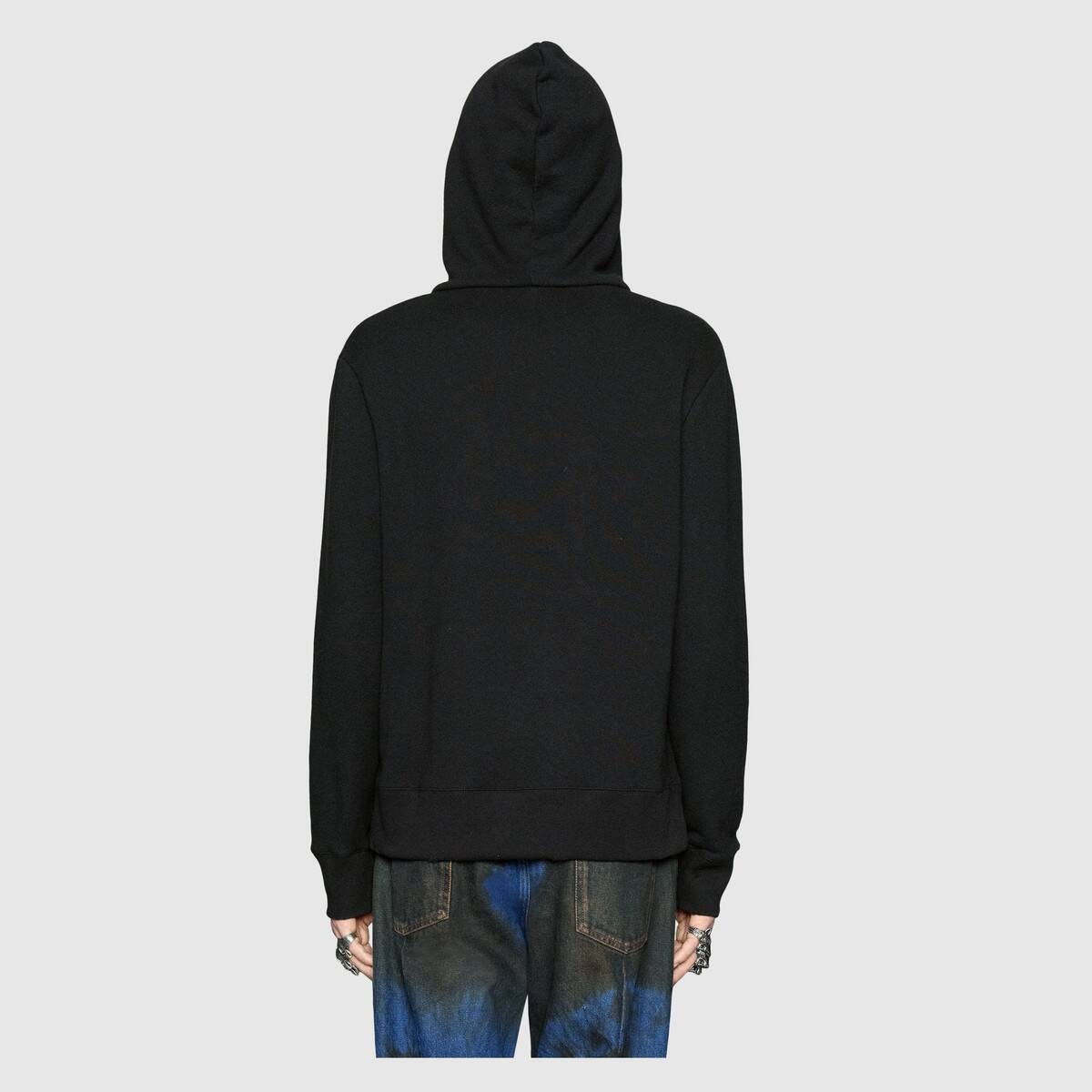 Oversize sweatshirt with Gucci logo - 4