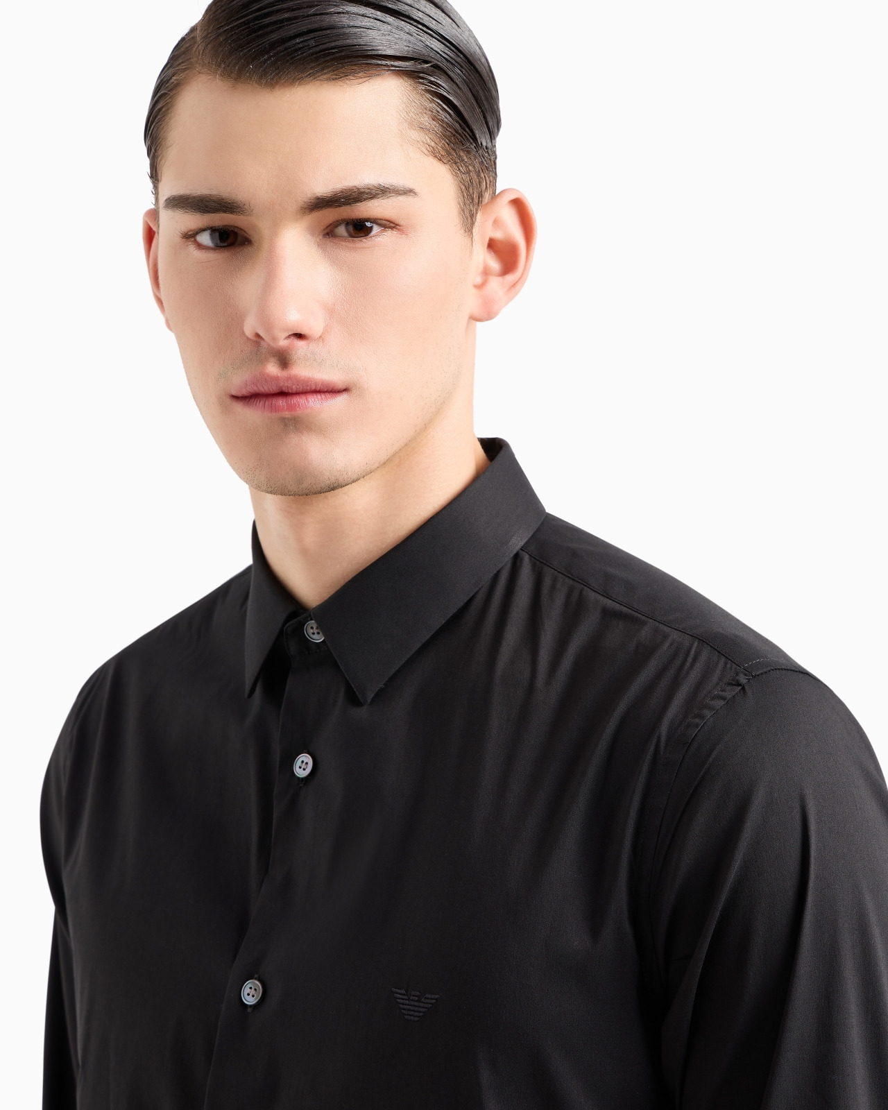 Stretch nylon-blend shirt - 5