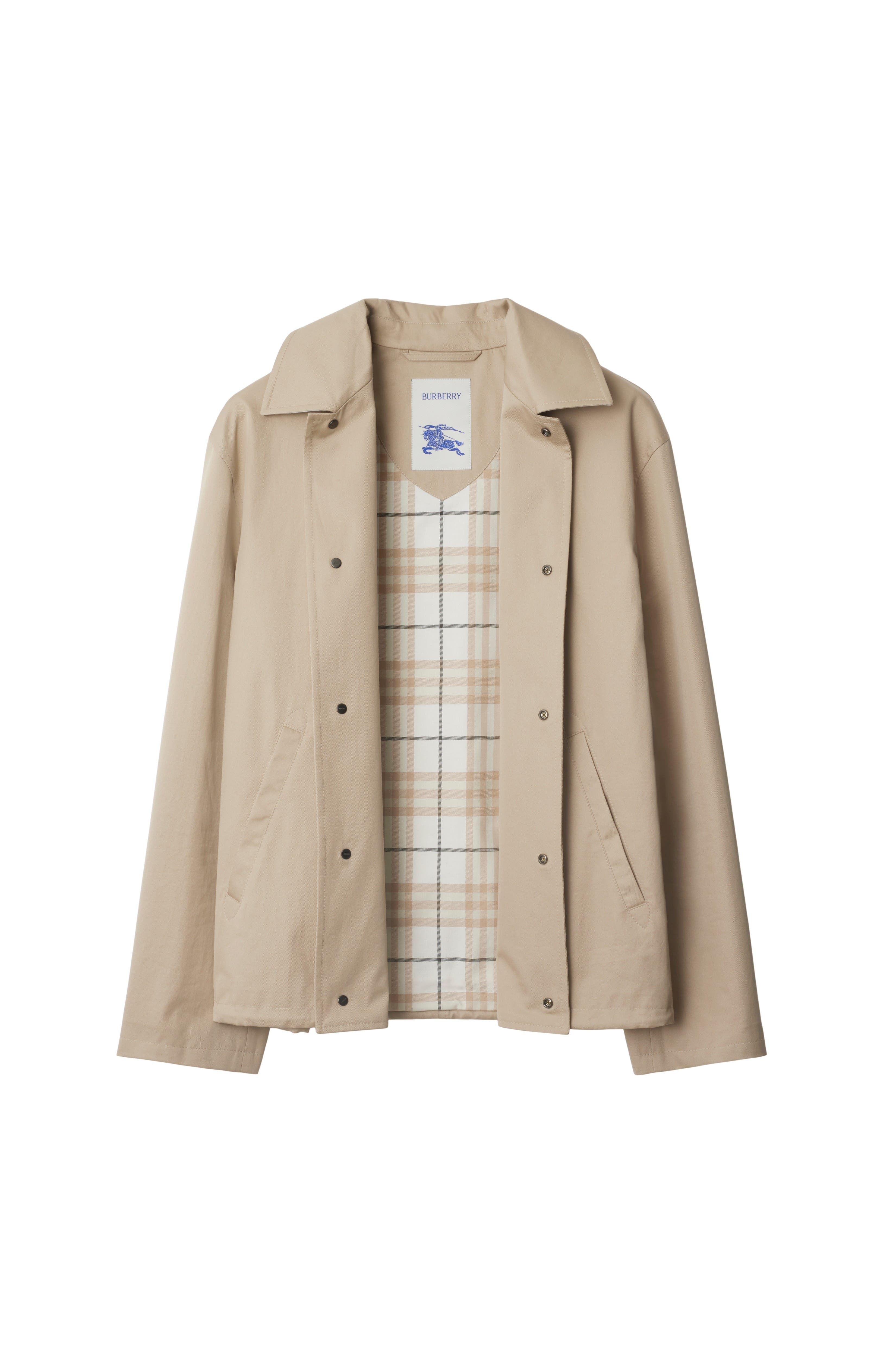 burberry Gabardine Jacket in Fossil at Nordstrom - 5