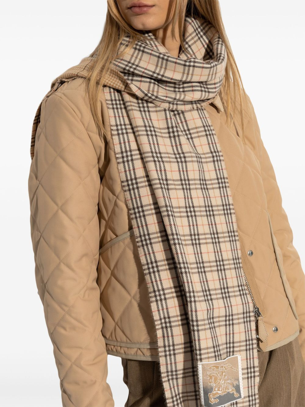 Check scarf - 4
