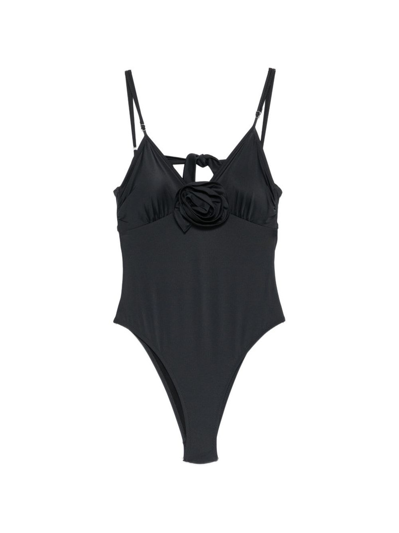 floral-appliqué swimsuit 1
