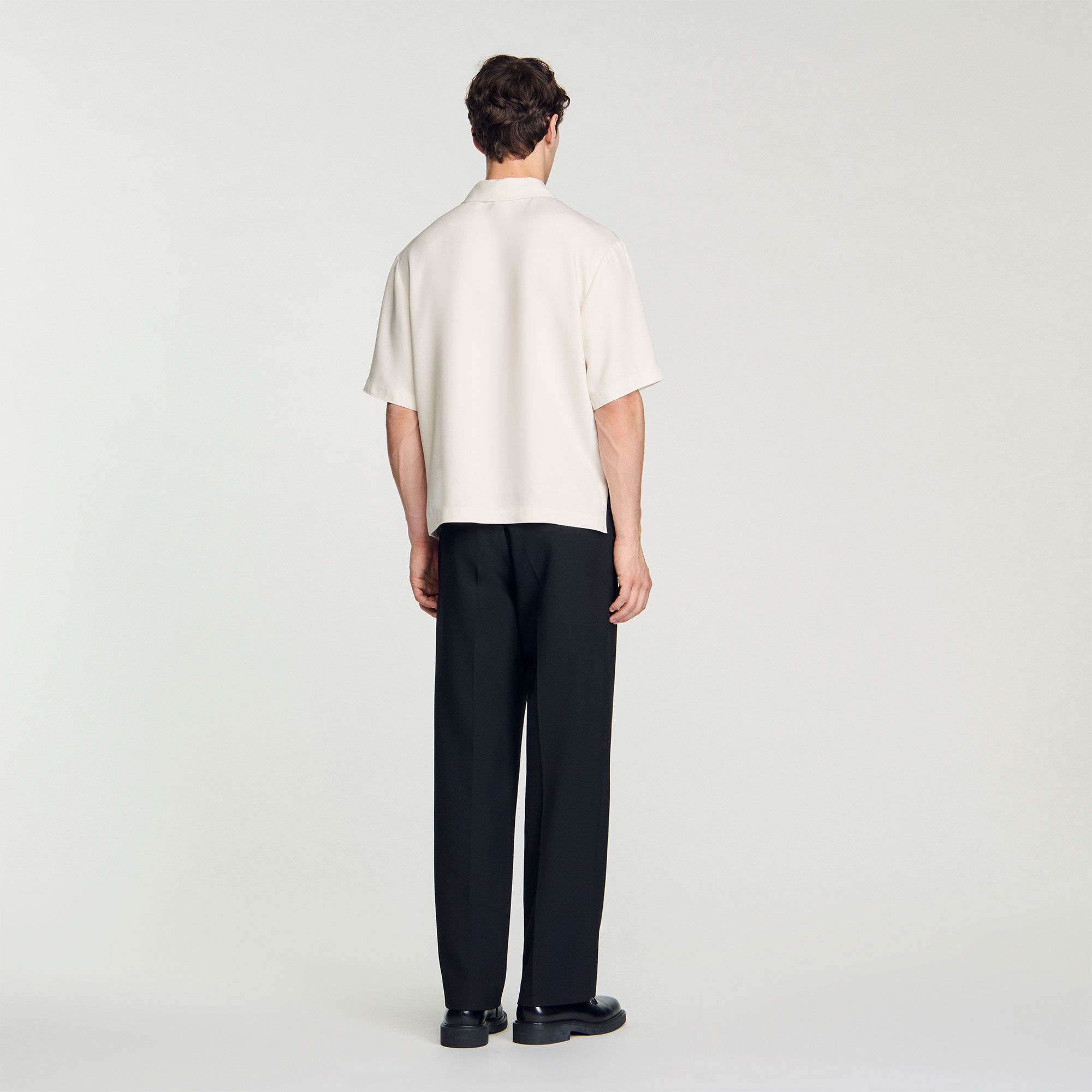 LOOSE-FIT SHIRT WITH ZIPPED COLLAR - 6