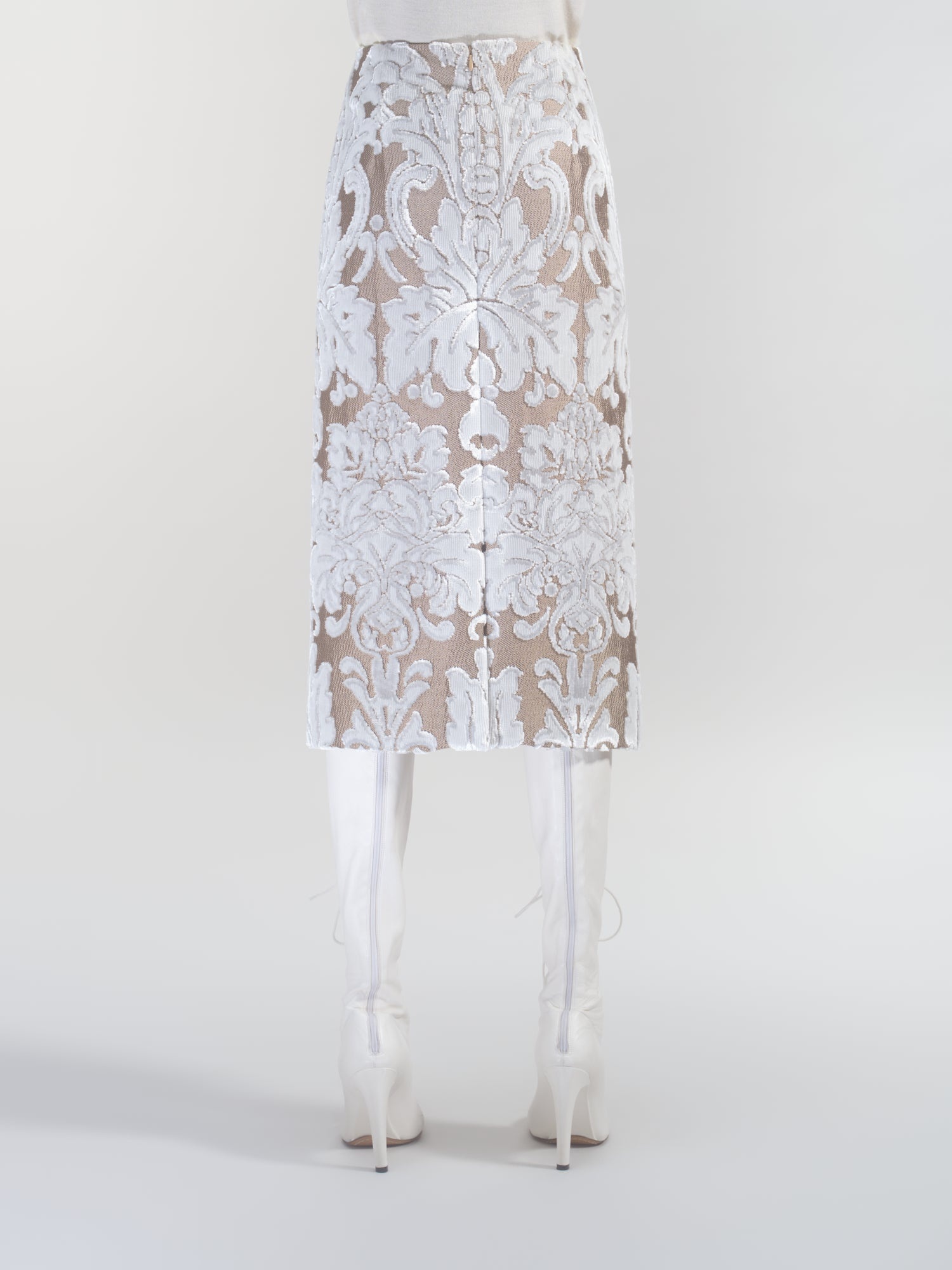 BAROQUE MIDI SKIRT - 4
