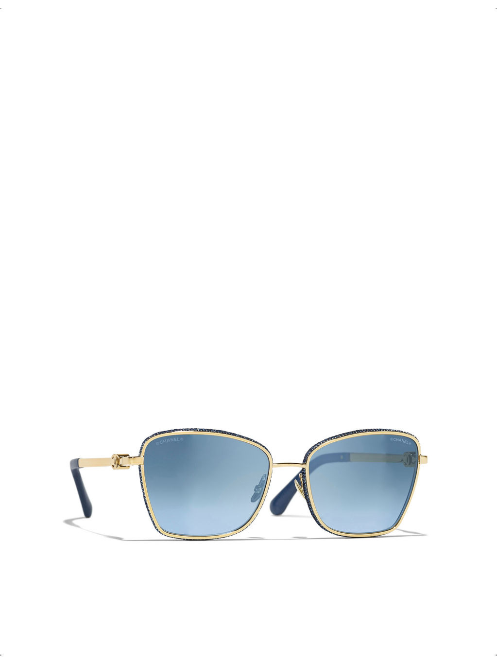 CH4289Q Cat Eye-Frame Metal Sunglasses - 2