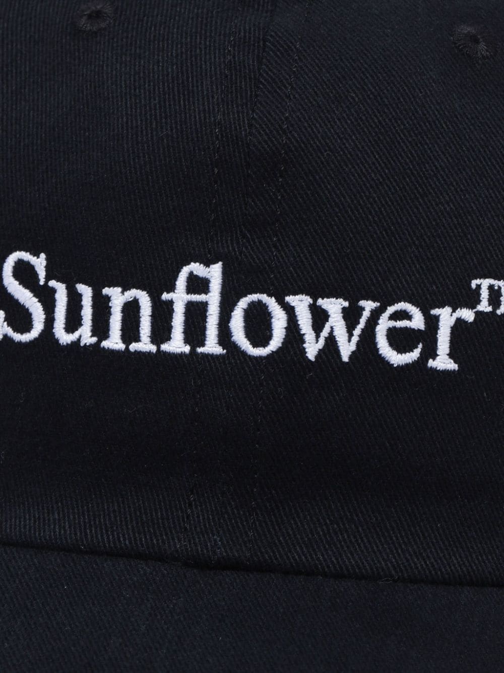 logo-embroidered cotton cap - 4