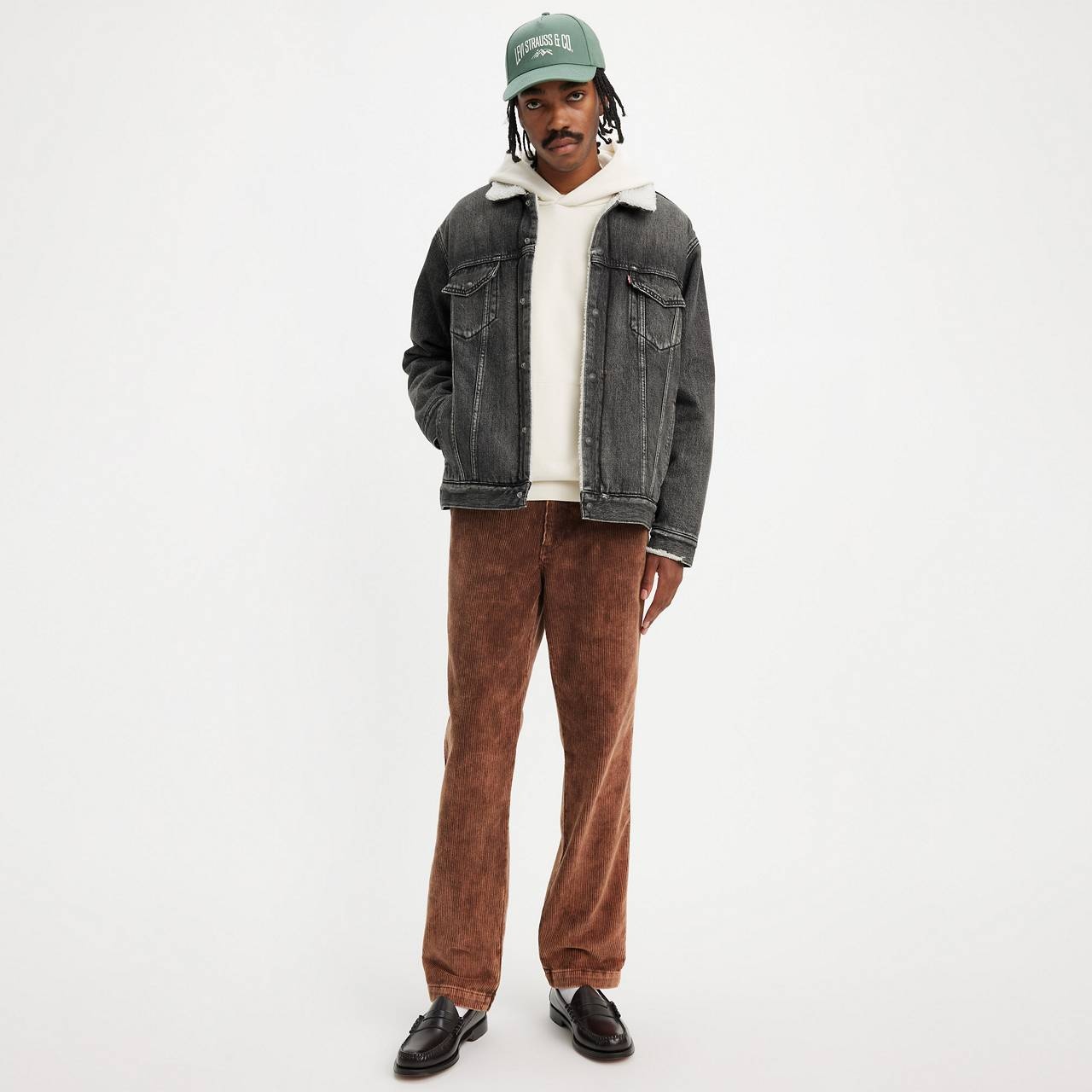 LEVI'S® XX CHINO AUTHENTIC STRAIGHT FIT CORDUROY MEN'S PANTS - 3