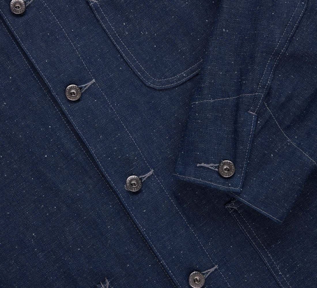 Chore Jacket - Nep Denim - 4