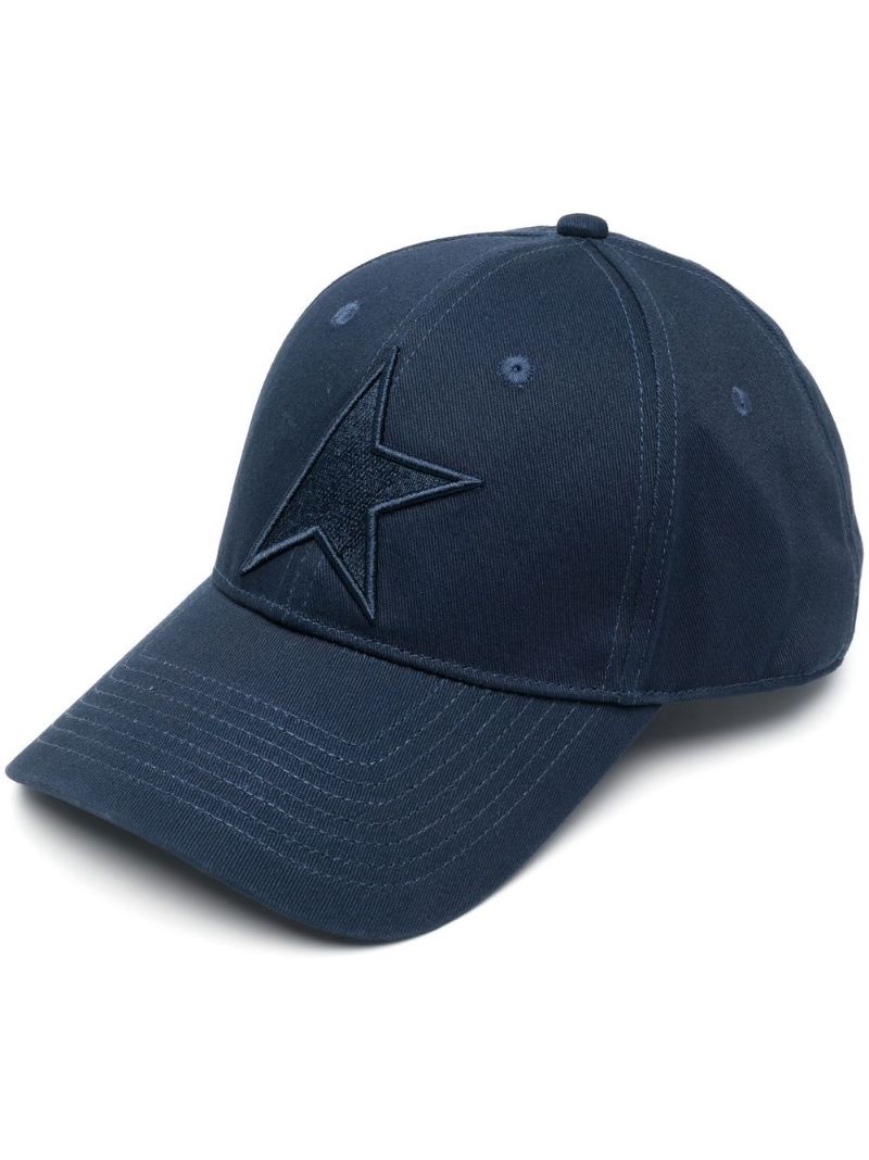 star-patch baseball cap - 1
