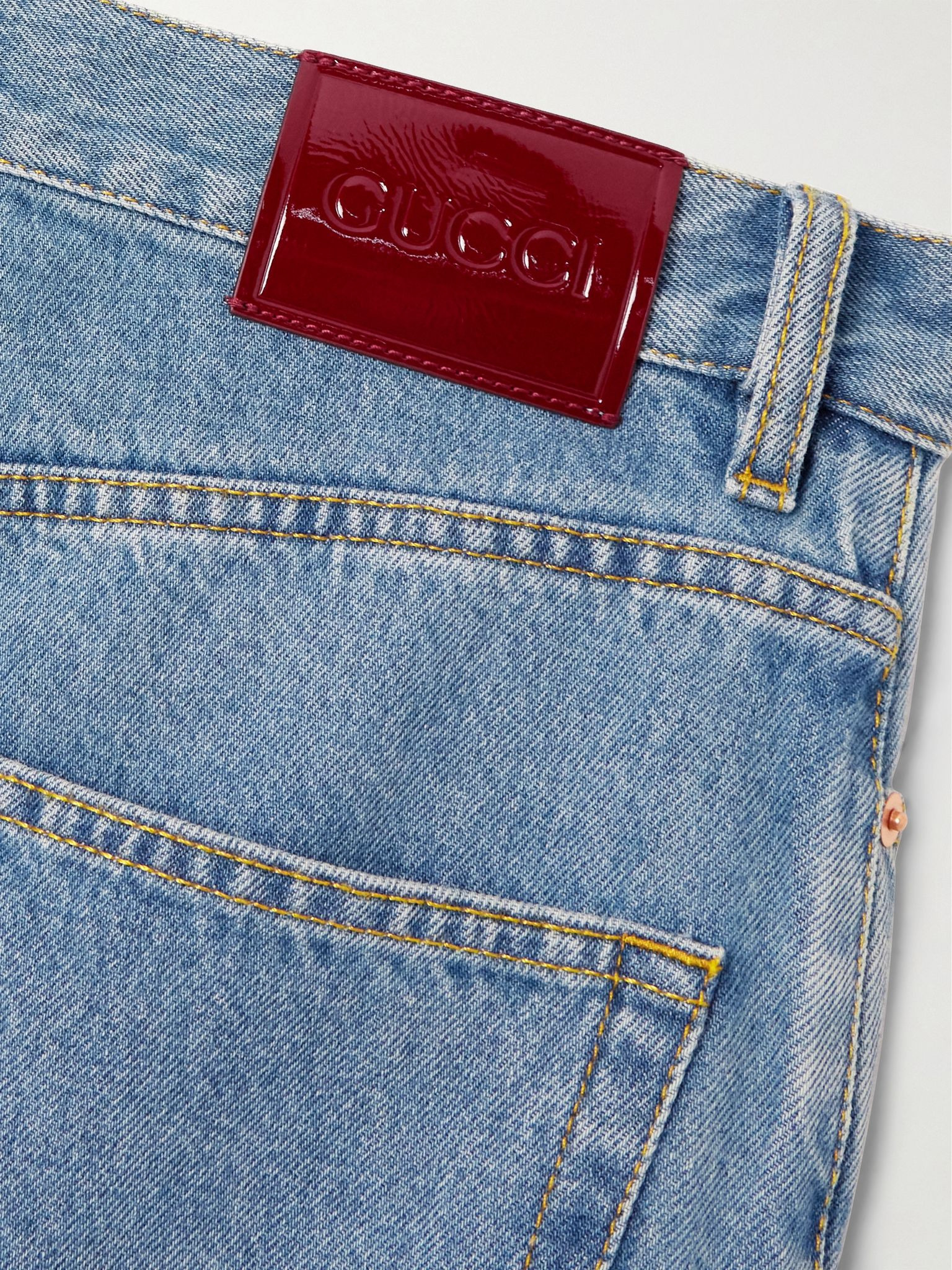 Low-rise boyfriend jeans Blue - 7