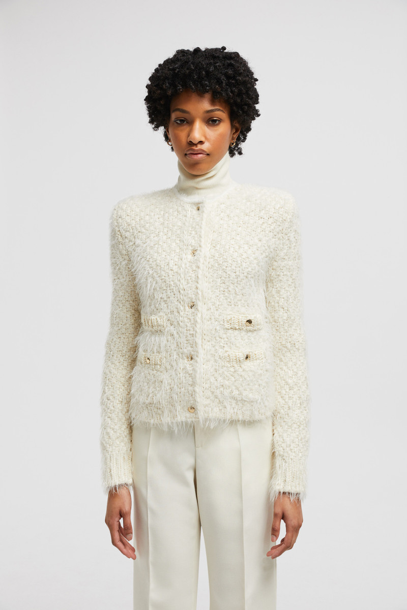 Padded Wool Cardigan 3